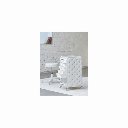 Lucile Quilting wagon 7 Tier Type (Completely Assembled) White