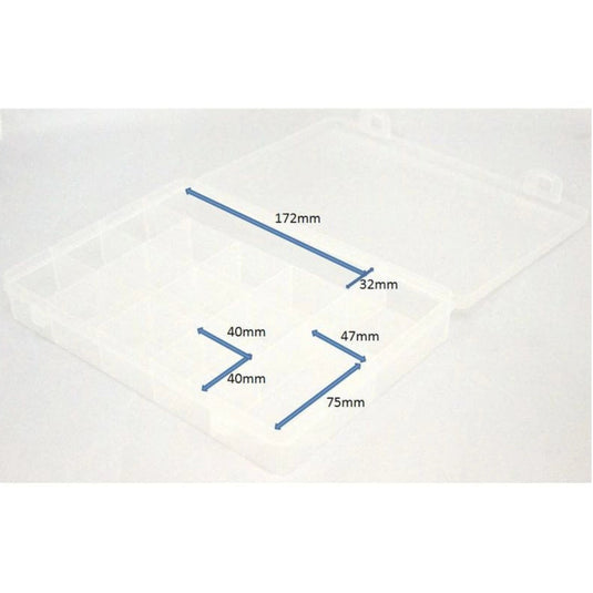 Partitioned Storage Case - Large (SIKIRI 15)