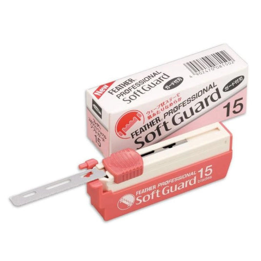 FEATHER Professional SoftGuard Blade (15 Blades)