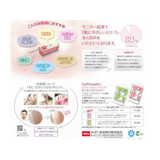 FEATHER Professional SoftGuard Blade (15 Blades)