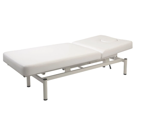 Manual Elevating Reclining Bed DX (Omega Style) with Face Mat) (Completely Assembled) (2 color options)