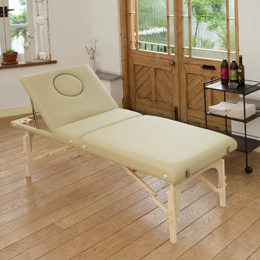 Luxury Wooden Folding Reclining Bed 009DX - Available 2 Colors