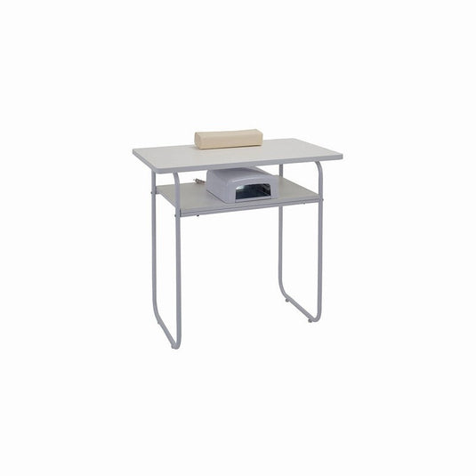 Simple Type Frame Nail Table White