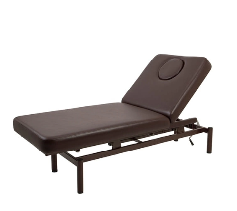 Manual Elevating Reclining Bed DX (Omega Style) with Face Mat) (Completely Assembled) (2 color options)