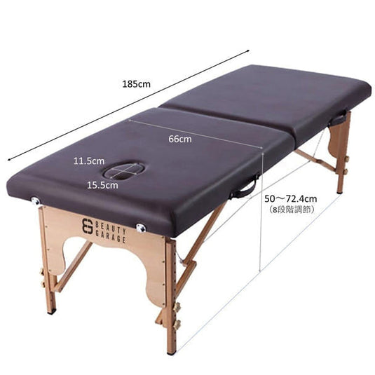 Lightweight Wooden Folding Bed EB-03 (2 color options)