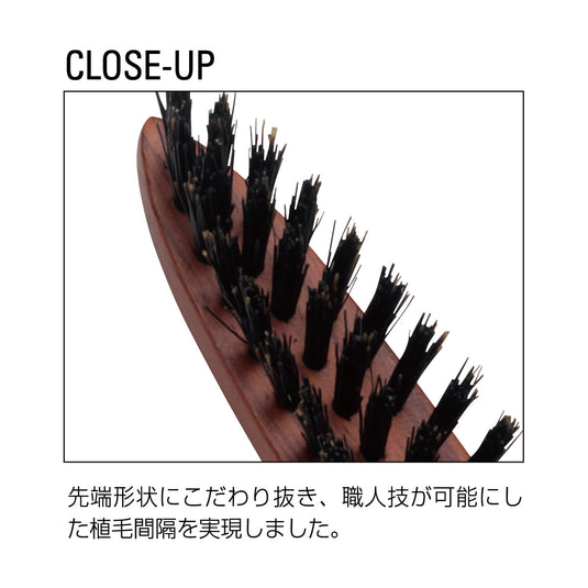 N.B.A.A. Finishing Brush S - Natural Wood (NB-BF5)