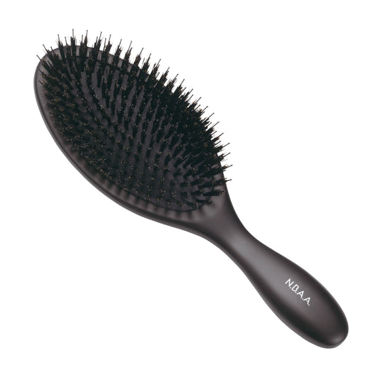 N.B.A.A. Blow Cushion Brush - Large, Black (NB-BC5)
