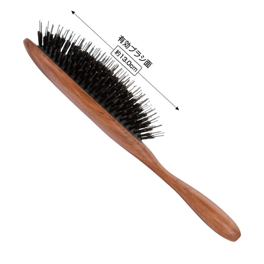N.B.A.A. Blow Cushion Brush - Large, Black (NB-BC5)