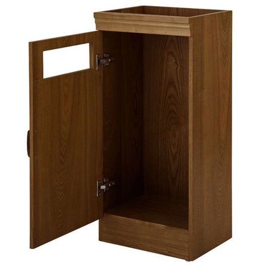 Shabby Chic Wooden Backwash Cabinet RENE-B (Upper + Lower Set) - Antique Brown