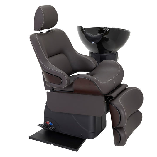 Relaxation Shampoo Unit SPAZIO II (DELUXE) (Made in Japan Faucet Set) - Available in 2 Colors