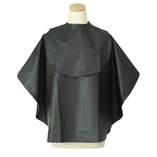 ELCO 0004 Antibacterial & Deodorizing BIOMAC Back Shampoo Cape – Black