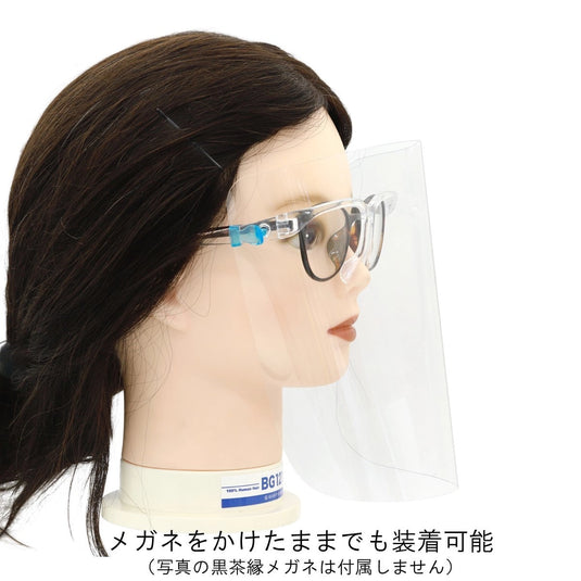 Face Shield with Goggles