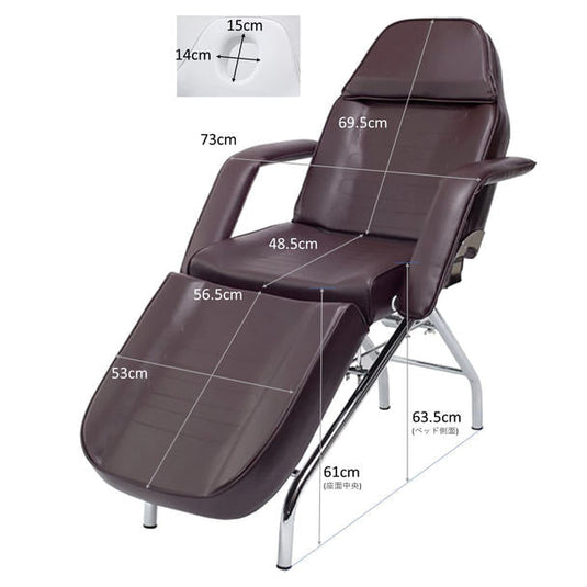 F-201 Standard Beauty Bed (Face Hole Type) (2 color options)