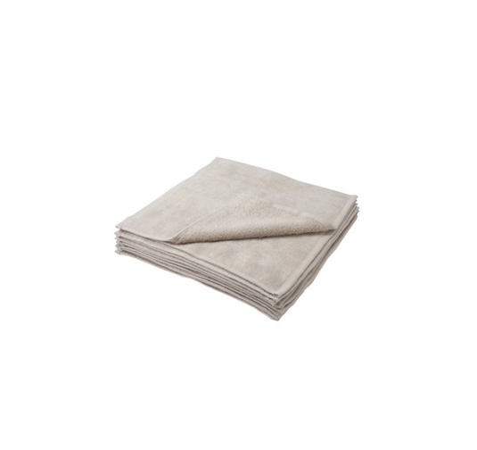 Hand Towel (Shirring Fabric) 25x25cm (12 peices) (5 color choices)