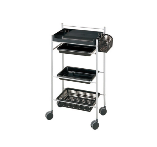 C291 Salon Trolley (Japan-Made / Pre-Assembled) - 7 Colors Available