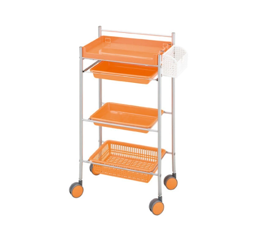 C291 Salon Trolley (Japan-Made / Pre-Assembled) - 7 Colors Available