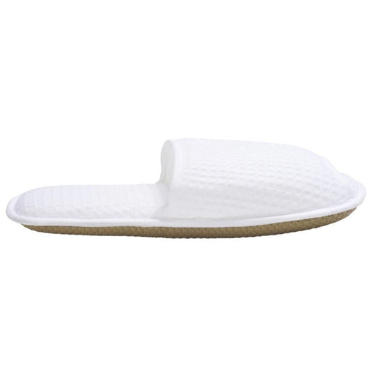 Waffle Slippers (Open-Toe Type), 2-Pair Set