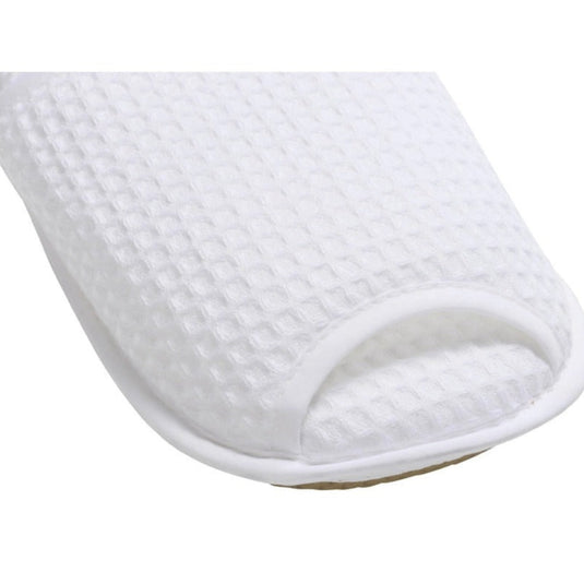 Waffle Slippers (Open-Toe Type), 2-Pair Set