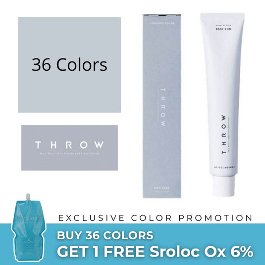 Throw Comfort (Grey) Color 100g