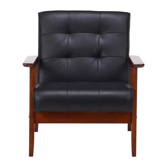 Friends Bi-Cast PU Sofa DBR 1-Seater (71156)