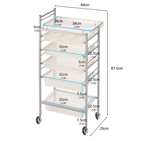 C329 Storage Wagon (Made in Japan, Pre-Assembled) - 5 Colours Available