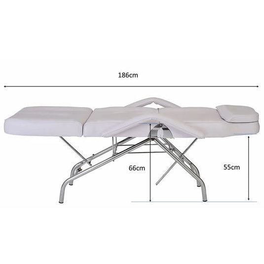 Memory Foam Bed F-201S White (2 options)