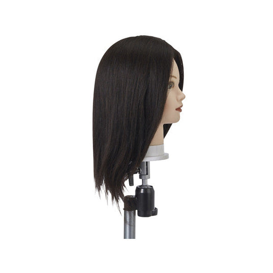 Mannequin Practice Head BG121 (Voluminous 100% Human Hair)