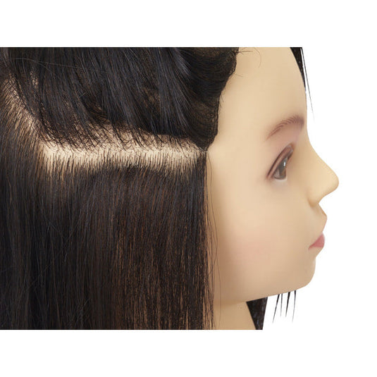 Mannequin Practice Head BG111 (100% Human Hair)