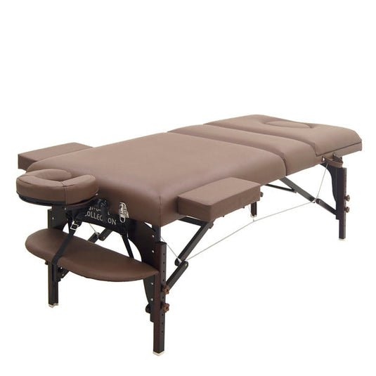 Deluxe Low Resilience Wooden Folding Reclining Bed 009SDX PLUS (2 color options)