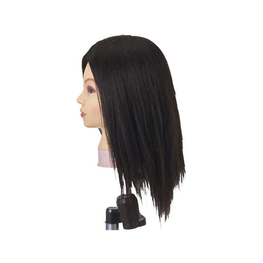 Mannequin Practice Head BG111 (100% Human Hair)