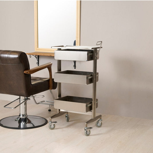 Stainless Steel Sliding Wagon – Smooth, Stable & Spacious Storage