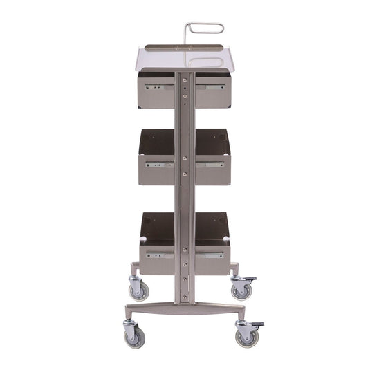 Stainless Steel Sliding Wagon – Smooth, Stable & Spacious Storage