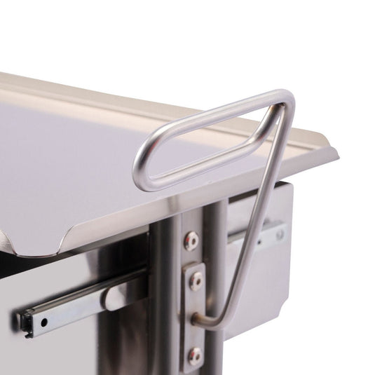 Stainless Steel Sliding Wagon – Smooth, Stable & Spacious Storage