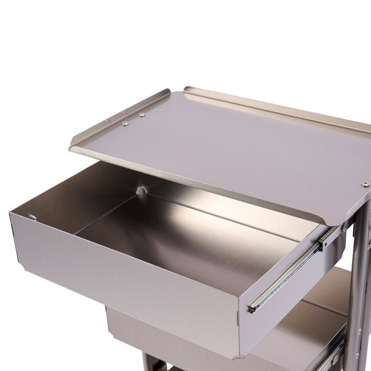 Stainless Steel Sliding Wagon – Smooth, Stable & Spacious Storage