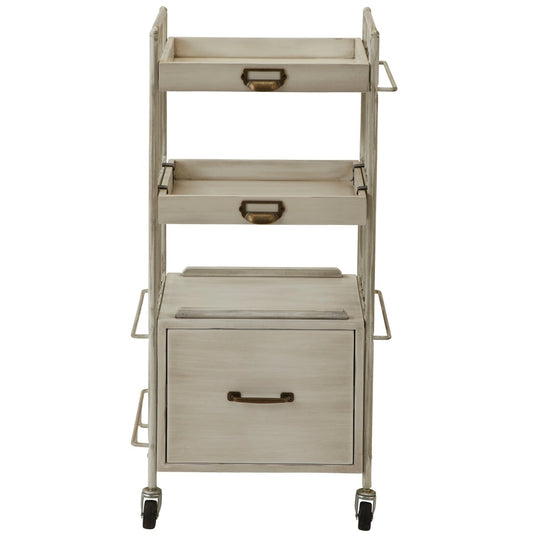 Shabby Chic Antique Wooden Wagon DIAN Type BOX