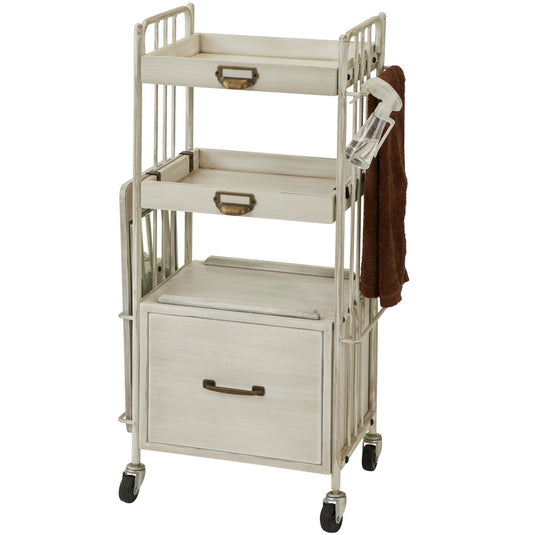 Shabby Chic Antique Wooden Wagon DIAN Type BOX