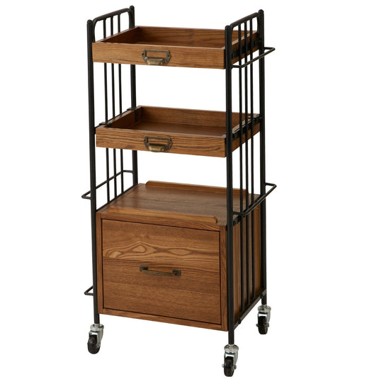 Shabby Chic Antique Wooden Wagon DIAN Type BOX