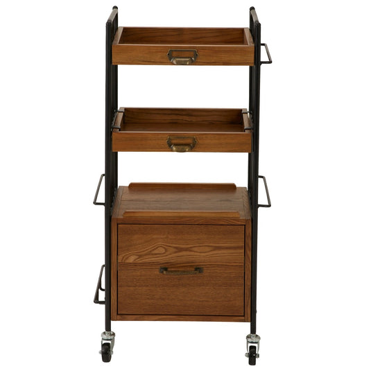 Shabby Chic Antique Wooden Wagon DIAN Type BOX