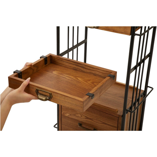 Shabby Chic Antique Wooden Wagon DIAN Type BOX