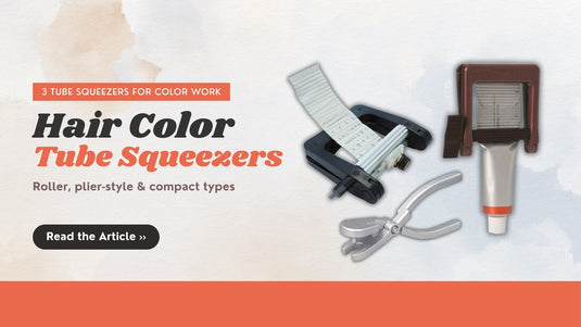 Hair Color Tube Squeezers for Reducing Product Waste in Salon Work