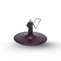 Round plate base HD-4M (dark brown)
