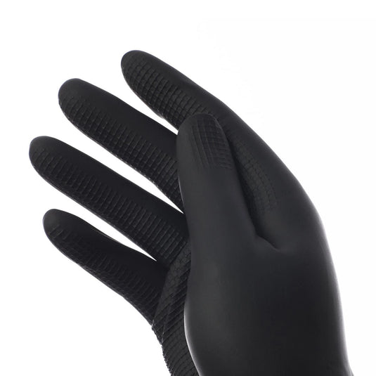THE BLACK GLOVE - Black Gloves (Pack of 50) - Available in 4 Sizes