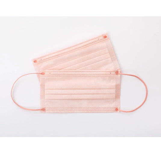 Kirei Mask – Coordinated Colors (Pink & Beige) – Regular Size – 40 Pieces