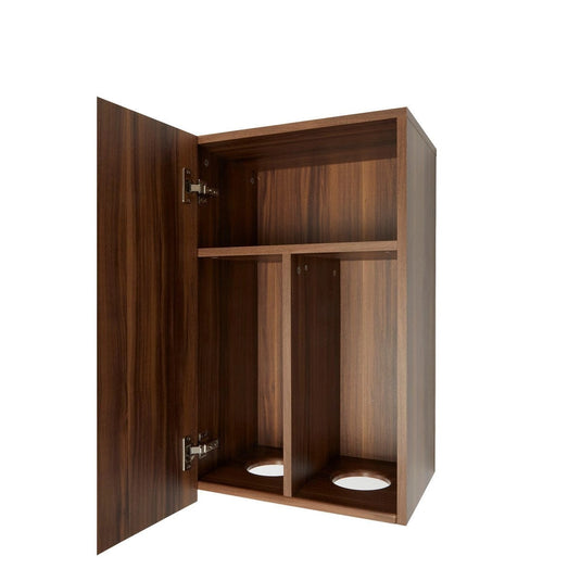 Woodgrain Back Shampoo Cabinet W420 (Upper Unit)