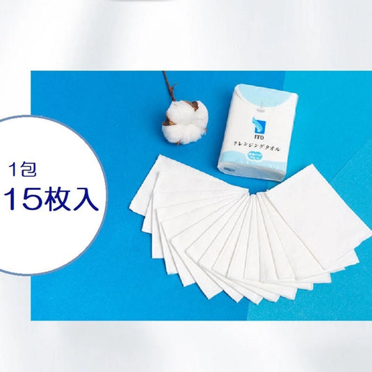 ITO 洁肤巾 - 便携装（15 张 x 10 包）
