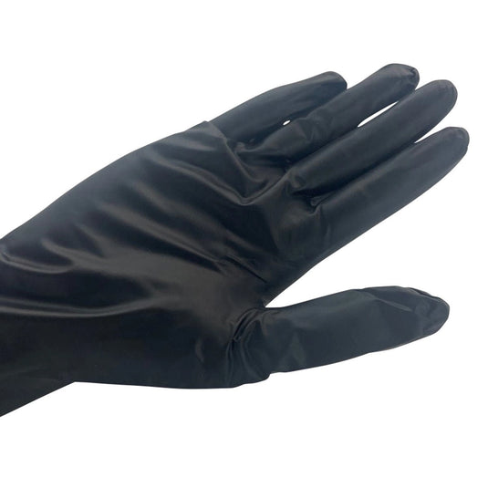 Professional Nitrile Gloves - Black (Box of 100)