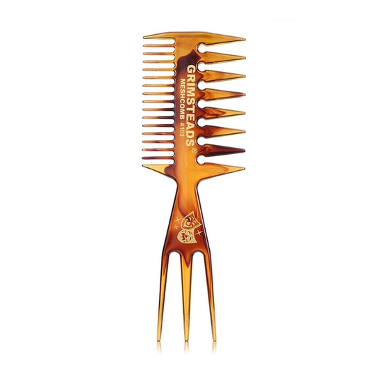 3-Way Mesh Comb (#103) - 20.5 cm / 7.5 cm