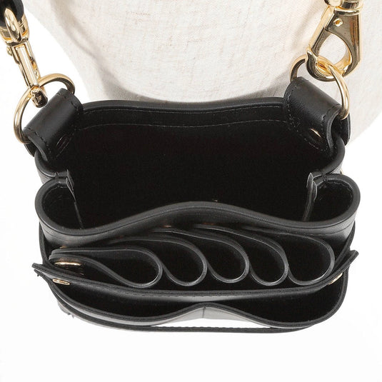 Black with Gold Hardware