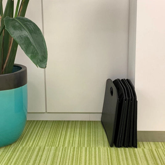 Leather-Look Foldable Storage Basket