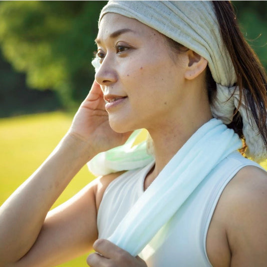 Outdoor “Smart Towel” (25×110cm) – Japan Atopic Dermatitis Association Recommended Product – Available in 6 Colors